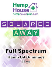 Load image into Gallery viewer, Squared Away Hemp Full Spectrum Vegan Hemp Oil Gummies 25 mg - 10 Count